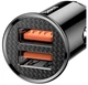 Автомобильное зарядное устройство для Baseus Circular Plastic A+A 30W PPS Car Charger Black (CCALL-YS01) - изображение 3