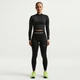 Лосіни жіночі Nike Seamless Dri-Fit High-Waisted 7/8 Leggings S Чорний IR4200-010 - зображення 3