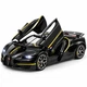 Машинка Bugatti Tourbillon 15 см игрушка моделька металлическая коллекционная Черный (5971440) - изображение 1