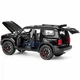 Машинка Toyota Land Cruiser Prado 250 игрушка моделька металлическая коллекционная 15 см Черный (7457653) - изображение 4
