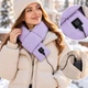 Шарф Intelligent Heating Scarf з підігрівом / Обігрівач для шиї зимовий 3 режими нагрівання / Електричний шарф з підігрівом - зображення 6