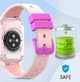 Детские часы со звонками от SIM карты Lemfo CT24 с GPS / LBS / Wi-Fi отслеживанием, прослушиванием, AMOLED дисплеем и видеозвонками Розовые - изображение 6