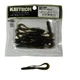 Силікон Keitech Mad Wag Mini 2.5" #101 Green Pumpkin PP. (12 шт/уп),1551.07.32 - зображення 1