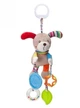 Подвесная мягкая игрушка-погремушка Собачка с прорезывателем 43 см - изображение 4