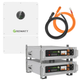 Комплект автономного енергопостачання Growatt WIT 12K-HU 12 кВт + Pytes V5°α Plus H+ 2 шт 5.12 кВт·год LiFePO4 - зображення 2