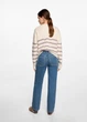 Джинси для дівчинки Mango синій XS (158) straight fit, із накладними кишенями - изображение 5