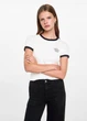 Джинси кюлоти для дівчинки Mango чорний XL (176) , бавовняний денім з еластаном із накладними кишенями - изображение 7