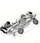 Конструктор Гоночний Болід Формула 1 Technic (Червоний болід F1 Vector) — Масштабна модель гоночного авто - зображення 6
