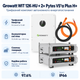 Комплект автономного енергопостачання Growatt WIT 12K-HU 12 кВт + Pytes V5°α Plus H+ 2 шт 5.12 кВт·год LiFePO4 - зображення 1