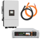 Комплект автономного енергопостачання Deye SUN-8K-SG05LP3-EU 8 кВт 3 фази + Pytes V5°α Plus H+ 5.12 кВт·год LiFePO4 - зображення 2