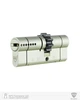Циліндр RB KEYLOCX 90 мм (35x55) · ключ-ключ · нікель сатин · 5 ключі (SPVR0464) - изображение 1