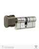Циліндр RB KEYLOCX 100 мм (40x60T) · ключ-вертушка · нікель сатин · 5 ключі (SPVR0225) - изображение 2