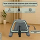 Педальный мини-велотренажер для рук и ног Crane Arm- und Beintrainer серо-голубой - изображение 3