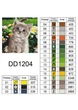 Набір алмазної мозаїки ColorArt Кумедне кошеня 20x20 DD1204 - зображення 6