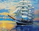 Алмазная мозаика ColorArt 40х50 Корабль SP078 - изображение 2