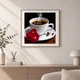 Алмазная мозаика ColorArt 20х20 Утренний кофе DD1202 полная выкладка, квадратные алмазики, набор для творчества и рукоделия - изображение 3