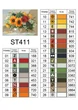 Набор алмазной мозаики ColorArt 30х40см Букет цветов ST411 полная выкладка, квадратные алмазики, набор для творчества и рукоделия - изображение 6