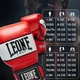 Боксерские перчатки Leone натуральная кожа 12 унций красные - изображение 10