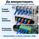 Набір наконечників Voltronic для обтискання проводів 0,5–6 мм² 800 шт у боксі - зображення 5