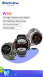 Смарт-годинник Blackview W50 з Bluetooth-дзвінками та моніторингом здоров'я - зображення 3