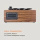 Интернет радио c Wifi Музыкальный центр Auna Connect Vinyl Cube - изображение 3