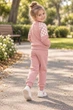 Костюм спортивный из трехнитки Pink Chess Kiddo розовый 98 см - изображение 2