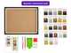 Алмазна мозаїка на підрамнику ColorArt 40x50 Новий рік SPP121 + Подарунок лак для покриття - зображення 4