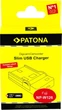 Зарядний пристрій PATONA Slim micro-USB f. для Fujifilm Fuji NP-W126 FinePix HS30 EXR HS30EXR HS-30EXR HS33 (4055655202275) - зображення 6