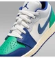 Кроссовки детские Jordan 1 Low Big Kids Blue/Green 38.5 553560-147 - изображение 7