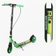 Самокат двухколесный Best Scooter Rio R-15800 Черно-зеленый - изображение 1