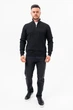 Трикотажный джемпер на молнии K.O.R 26581 Черный (black) L - изображение 2