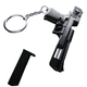 Металевий Брелок Desert Eagle Black (Чорний) 66 мм 1:4 Розбірний Тактичний Міні Пістолет із Рухомим Затвором, Знімним Магазином, - зображення 3