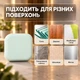 Стопор для дверей на двері настінний обмежувач дверний упор відбійник для дверей стопер силіконовий квадратний 1 шт GDragon Зелений 79_2_1_5 - зображення 6