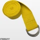 Ремень для йоги EasyFit 183х3.8 см Жёлтый (56003797) - изображение 4