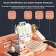 Детский игровой кассовый аппарат 889-310, 30 элементов, сканер, автоматический калькулятор, микрофон, весы, продукты - изображение 5