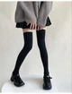 Хлопковые женские гольфы высокие плотные каждый день 36-40 черные (STurt-high-1000) - изображение 3