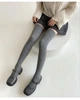 Хлопковые женские гольфы высокие плотные каждый день 36-40 серые (STurt-high-2000) - изображение 5