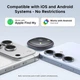 Поисковый брелок UGREEN FT207 FineTrack Mini Duo 2 GPS-трекер, интеллектуальный Bluetooth-локатор предметов для iOS (Apple Find My) и Android (Find Hub), бирка для защиты от потери сумок и ключей Black (85677) - изображение 6