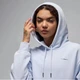 Худи женское Jordan W Flt Flc Po FV7050-085 S Голубое - изображение 4