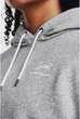 Худі жіноче Under Armour Icon Fleece Os Hoodie 1379495-012 XS Сіре - зображення 4