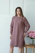 Вʼязана сукня OLIVIA, колір Темна пудра, розмір One Size - изображение 5