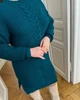 Вʼязана сукня OLIVIA, колір Смарагд, розмір One Size - изображение 14