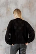 Кардиган жіночий Мереживо ART KNIT чорний, L-XL 045759 - зображення 9