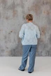 Кардиган жіночий Мереживо ART KNIT блакитний, S-M 045752 - зображення 10