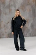 Жіночий в'язаний брюки TANGO ART KNIT Синя перлина, S-M 044076 - зображення 4