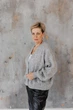 Кардиган жіночий Мереживо ART KNIT сірий, L-XL 045757 - зображення 7