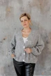 Кардиган жіночий Мереживо ART KNIT сірий, L-XL 045757 - зображення 8