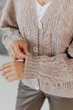 Кардиган жіночий Мереживо ART KNIT лляний, S-M 045754 - зображення 10