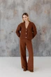 Жіночі в'язані штани Олівія ART KNIT кориця, S-M 046145 - зображення 8