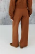 Жіночі в'язані штани Олівія ART KNIT кориця, S-M 046145 - зображення 9
